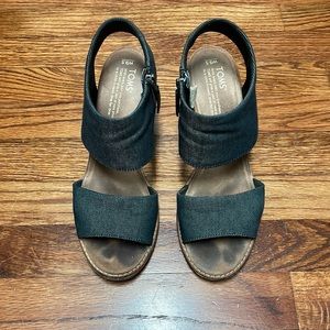 Toms heeled sandals